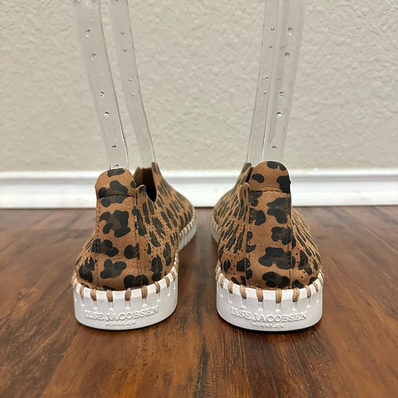 ILSE JACOBSEN Tulip 139 Perforated Slip-On Sneaker in Cheetah Print - Picture 7 of 11